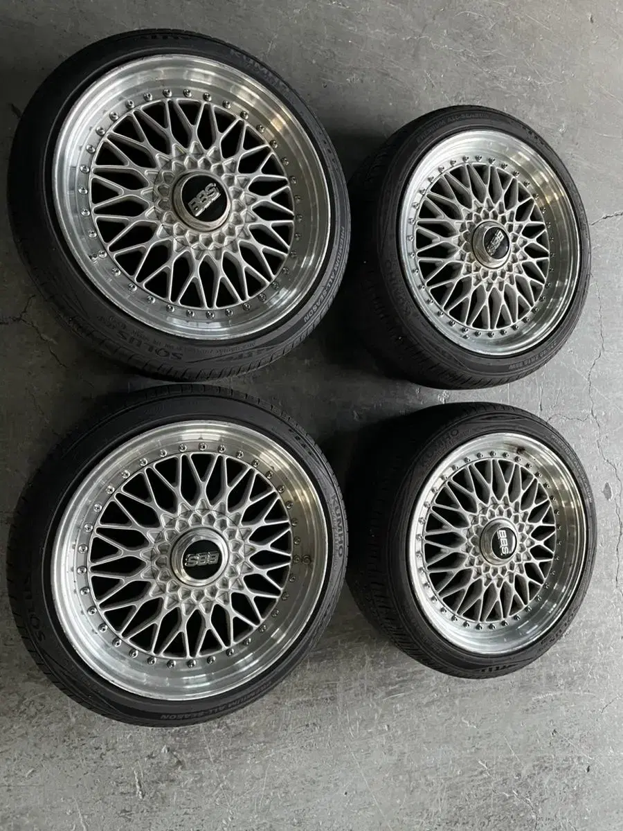 BBS RS 18인치 휠타이어 팝니다