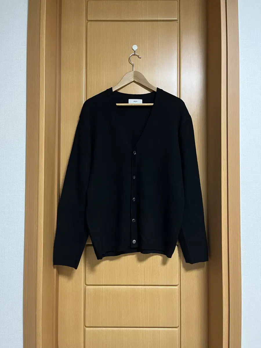 [Elmood] Hwaran Semi Over Cardigan Black 46