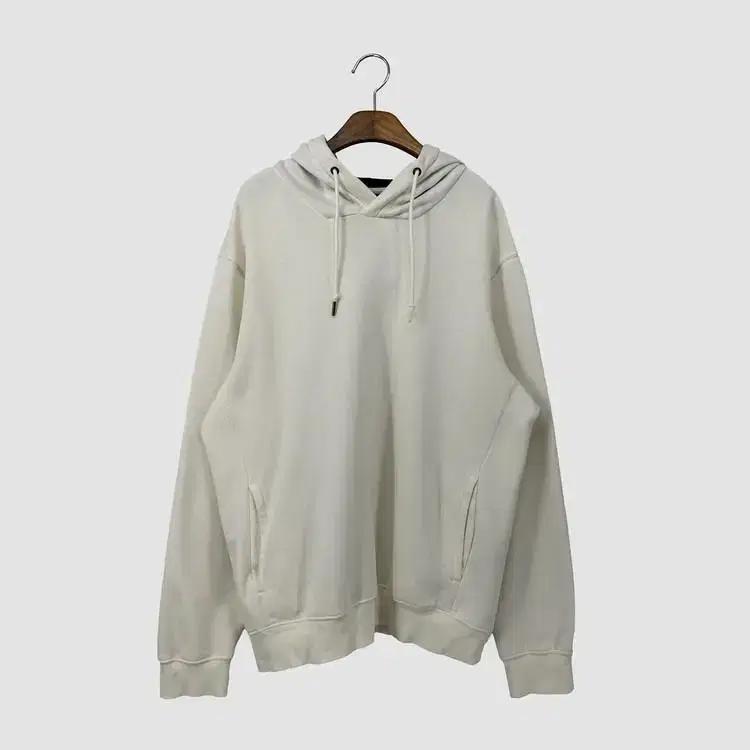 H&M 에이치엔엠 기본 후드티 (M size / IVORY)