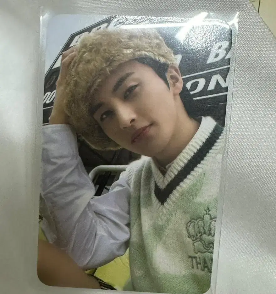 Mark ISTJ acrylic keyring photocard pop up Holy Water WTS