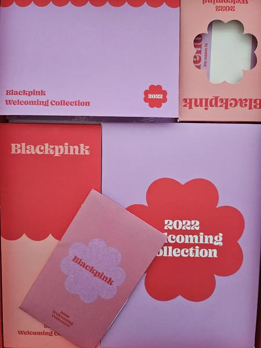 Black Pink jennie jisoo rose lisa Seasonal Glittering Welcome Kit photocard WTS