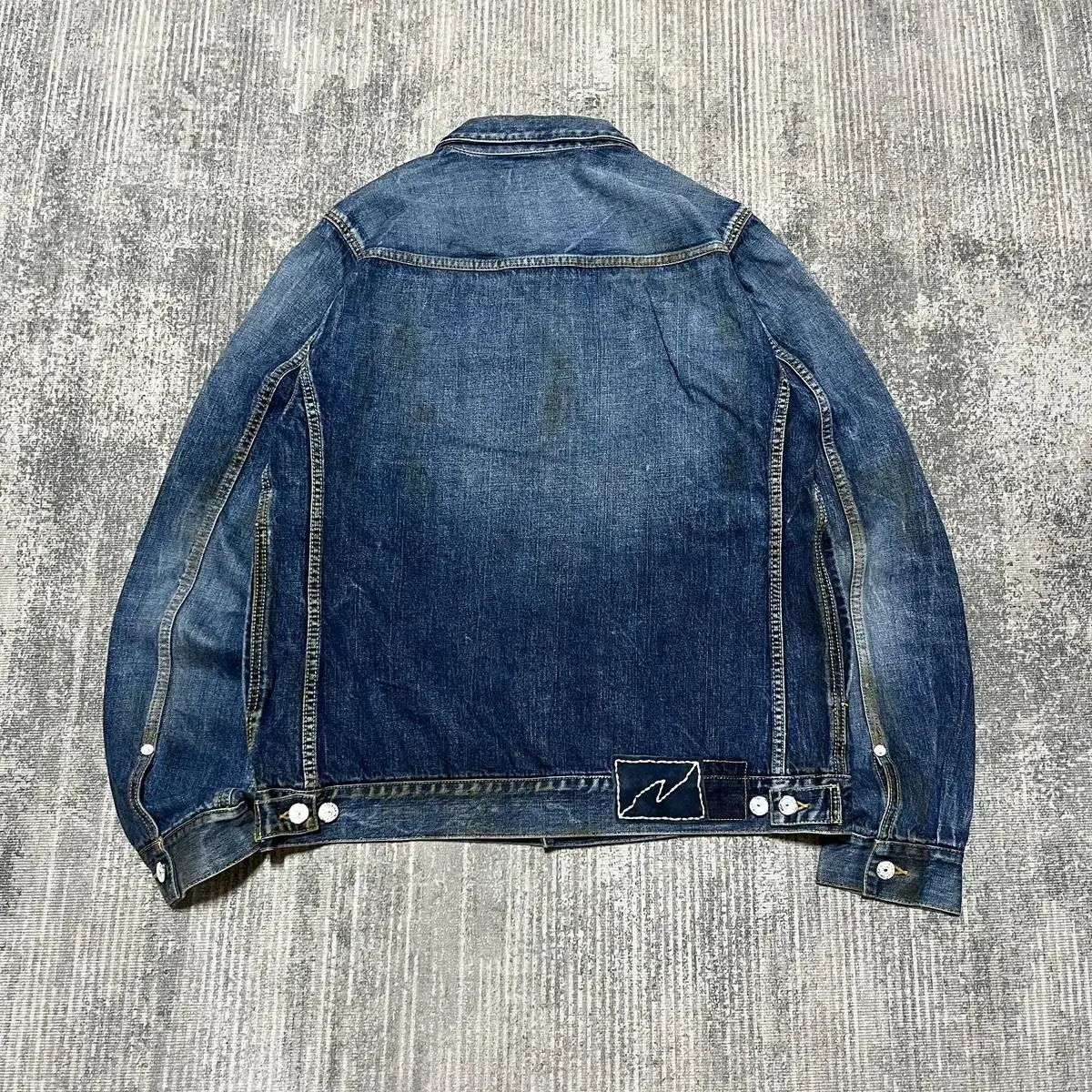 VISVIM 19AW SS 101JKT DRY-3 DMGD-1000