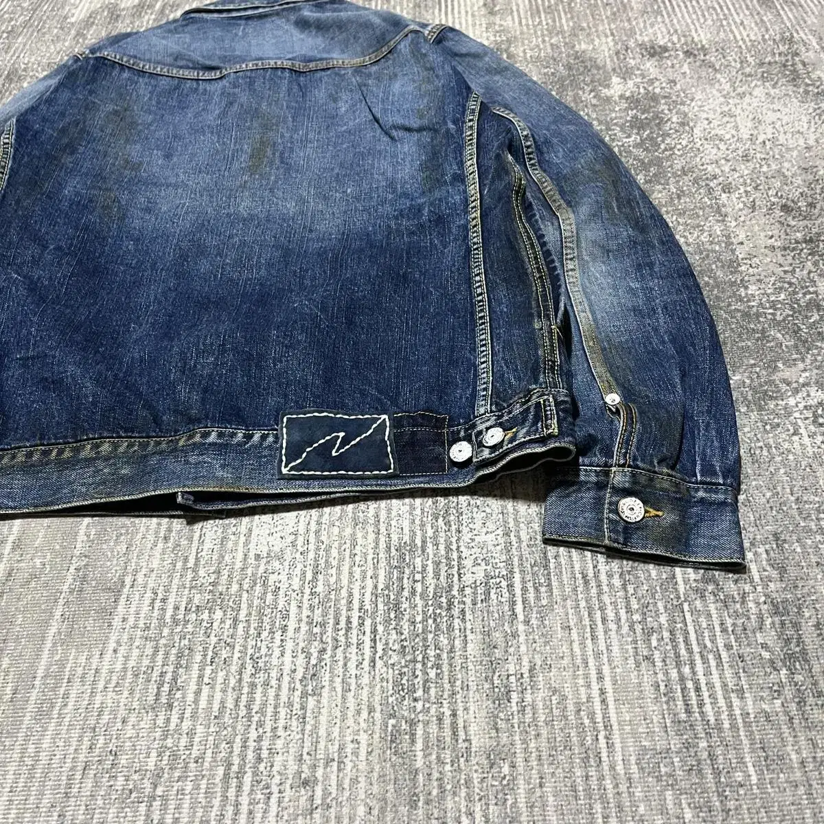 VISVIM 19AW SS 101JKT DRY-3 DMGD-1000