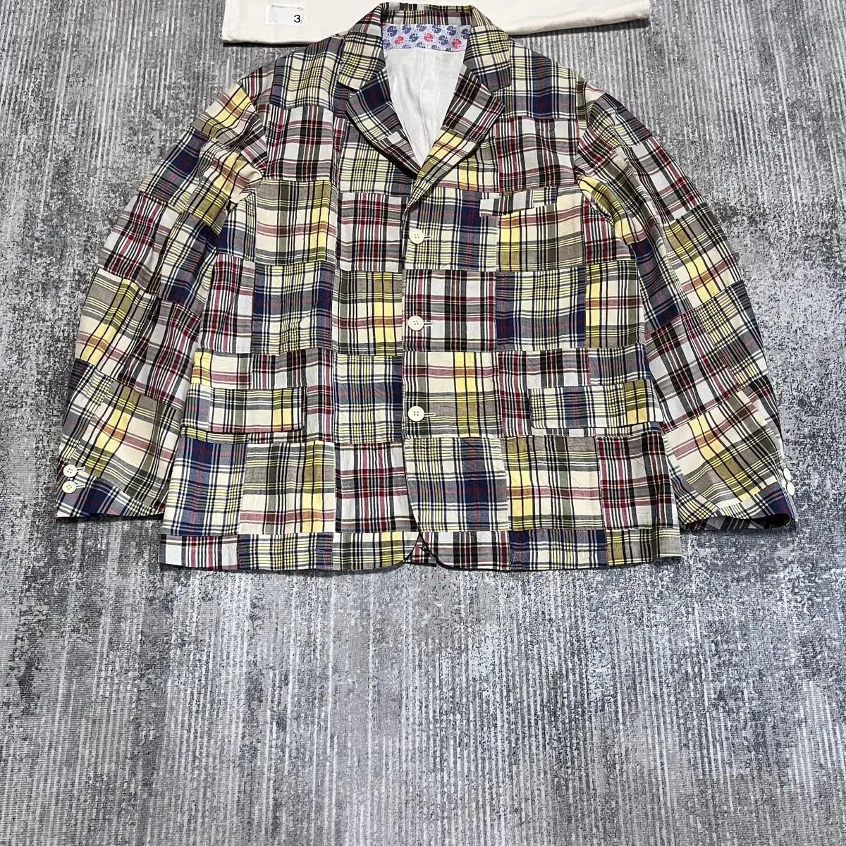 VISVIM 23SS YARDBIRD JKT MADRAS P.W.