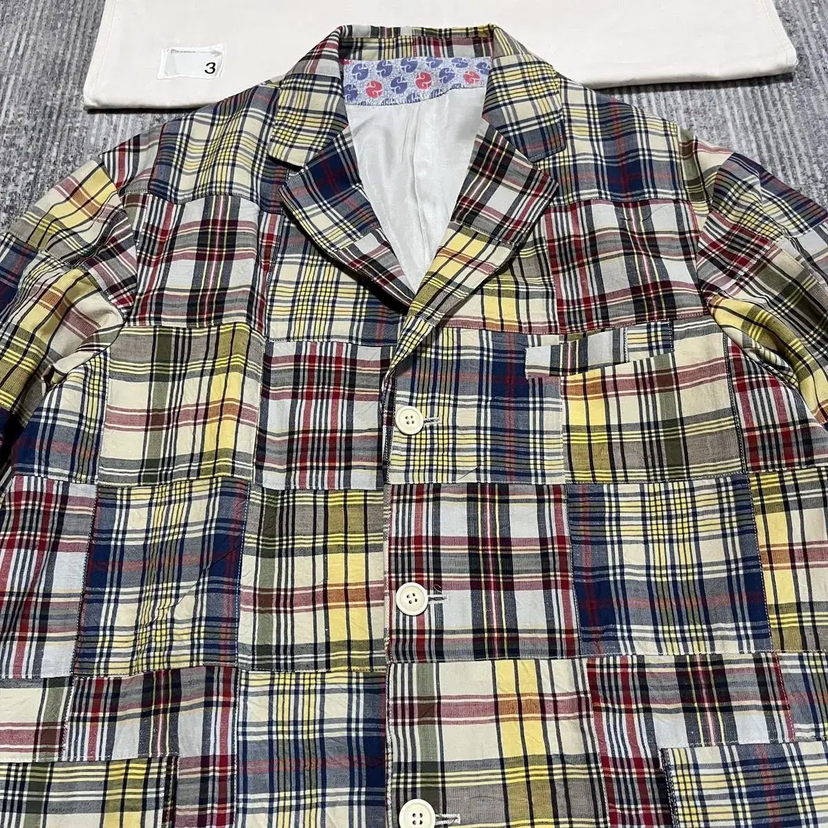 VISVIM 23SS YARDBIRD JKT MADRAS P.W.