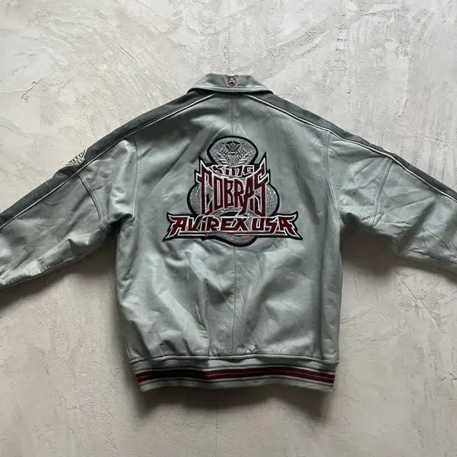 XL) 90s 아비렉스 가죽자켓