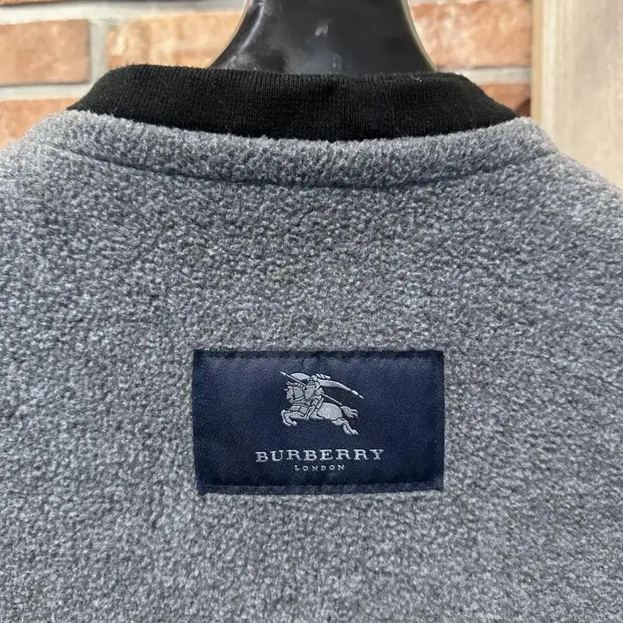 버버리 burberry 폴라텍 후리스 조끼 XL