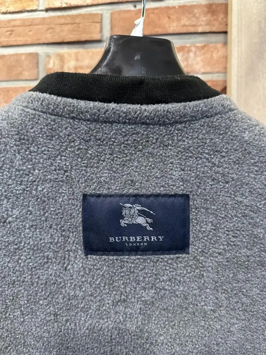 버버리 burberry 폴라텍 후리스 조끼 XL