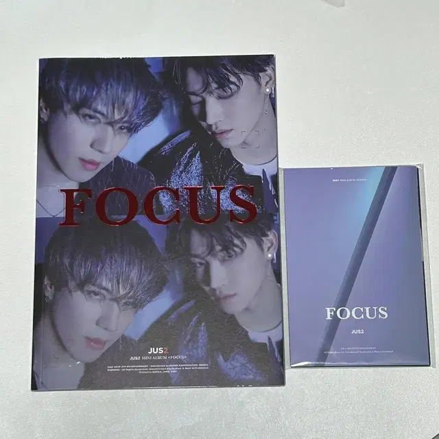 갓세븐 JUS2 저스투 focus 앨범