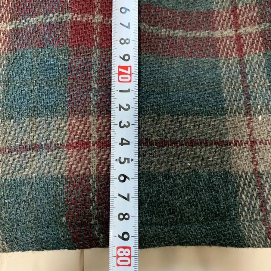 더블알엘 울 체크 피코트 RRL wool check pea coat