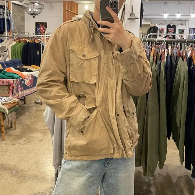 BARBOUR INTERNATIONAL M65 자켓 kold_4782