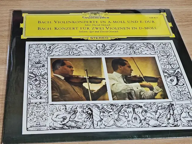 Bach - David Und Igor Oistrach LP