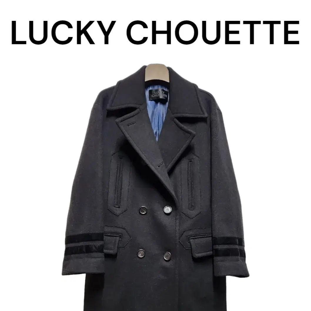 [66] LUCKYCHOUETTE 럭키슈에뜨 캐시미어블렌드 코트