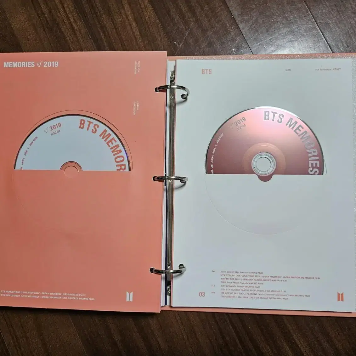 방탄소년단 2019 메모리즈 포토북, DVD 방탄 양도