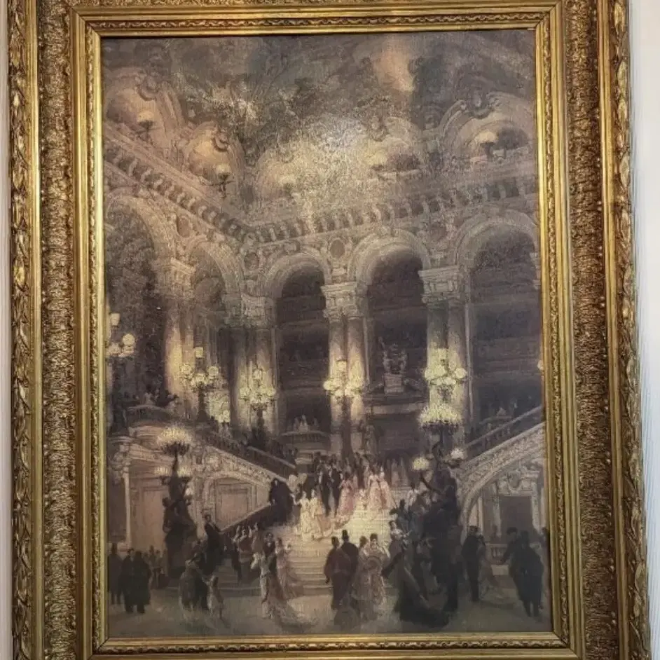 그림 엔틱 앤틱 쟝 베로 The Stairway of the Opera,