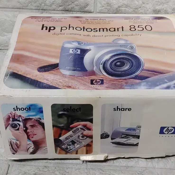 hp 빈티지 디지털 카메라  photosmart 850