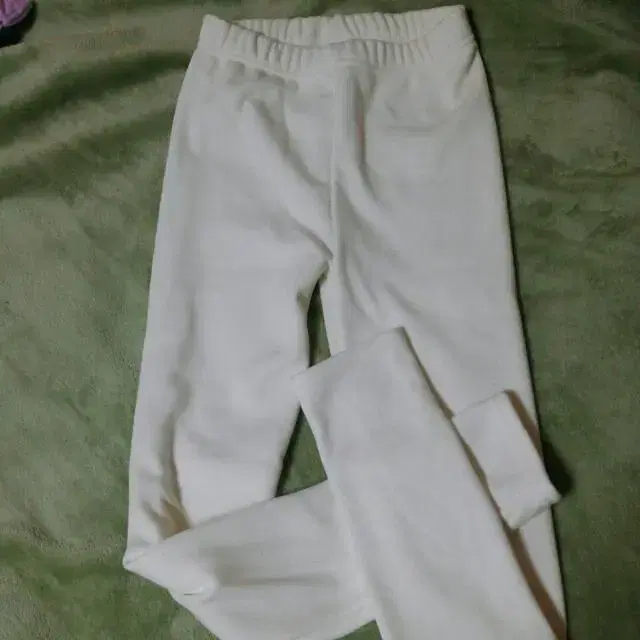 [S] Ivory Leggings Brushed Fleece