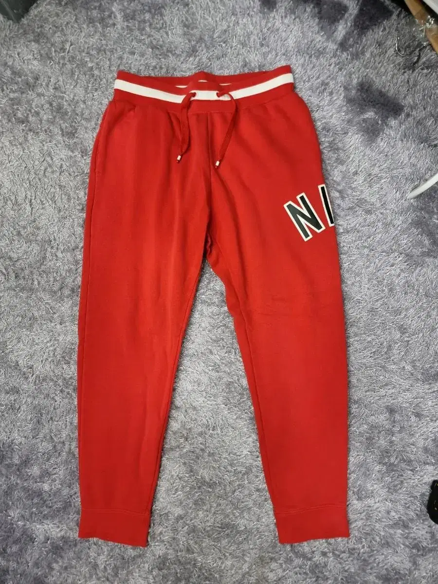 Nike Brushed Pants Air Fleece Jogger Pants RedL