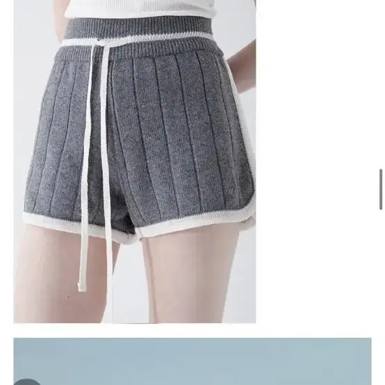 더티스 니트 반바지 EMBROIDERED KNIT SHORTS