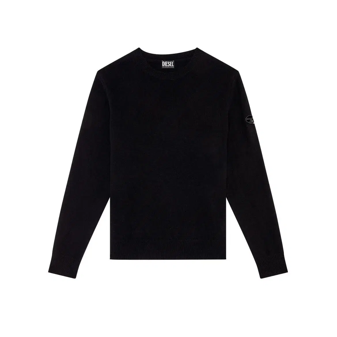 Diesel D Embroidered Logo Knit Sweater