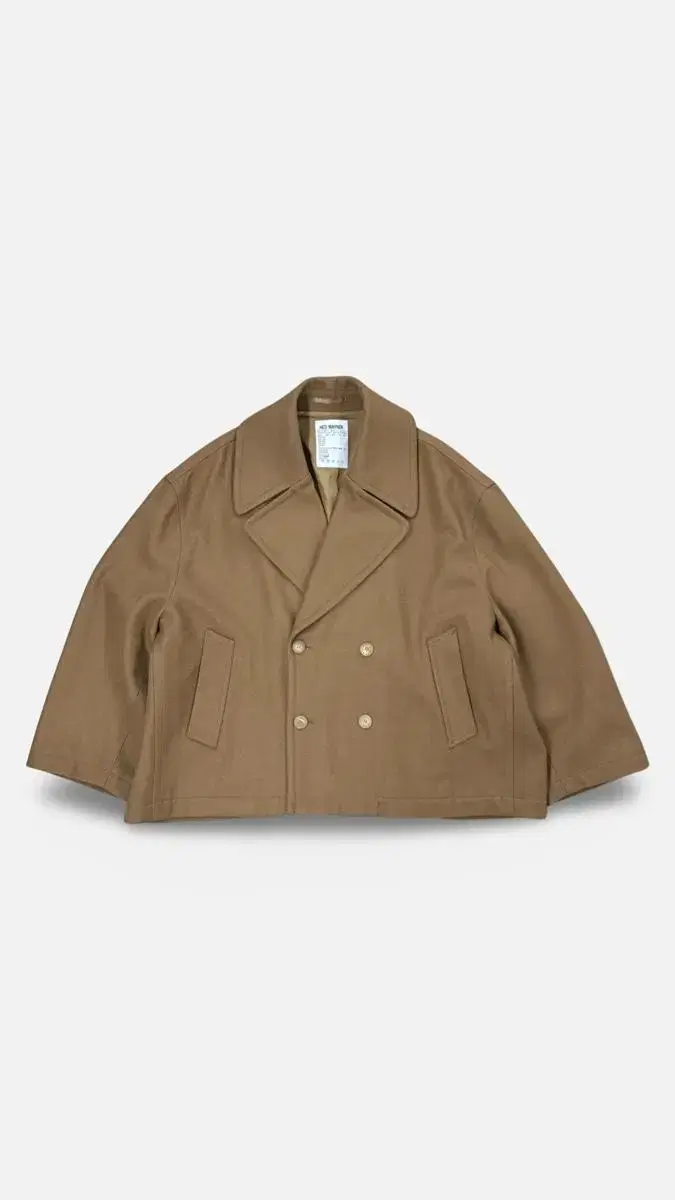 (M) 21AW 헤드메이너 CROPPED PEACOAT