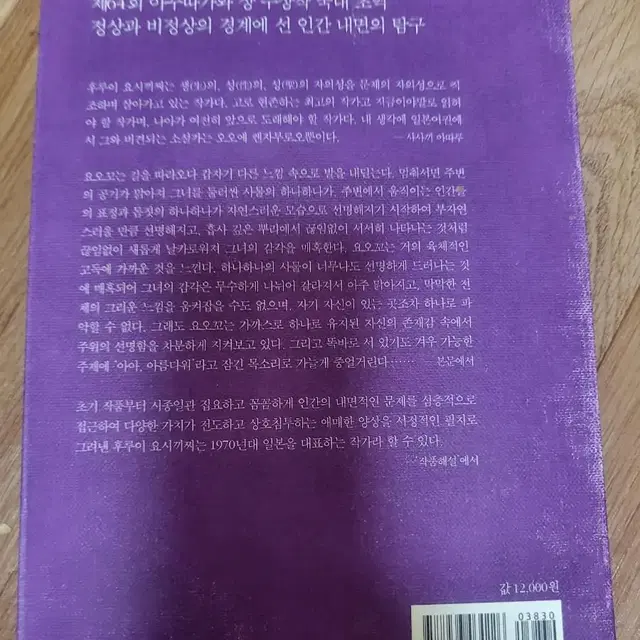 도서 - 창비세계문학 <요오꼬,아내와의 칩거>