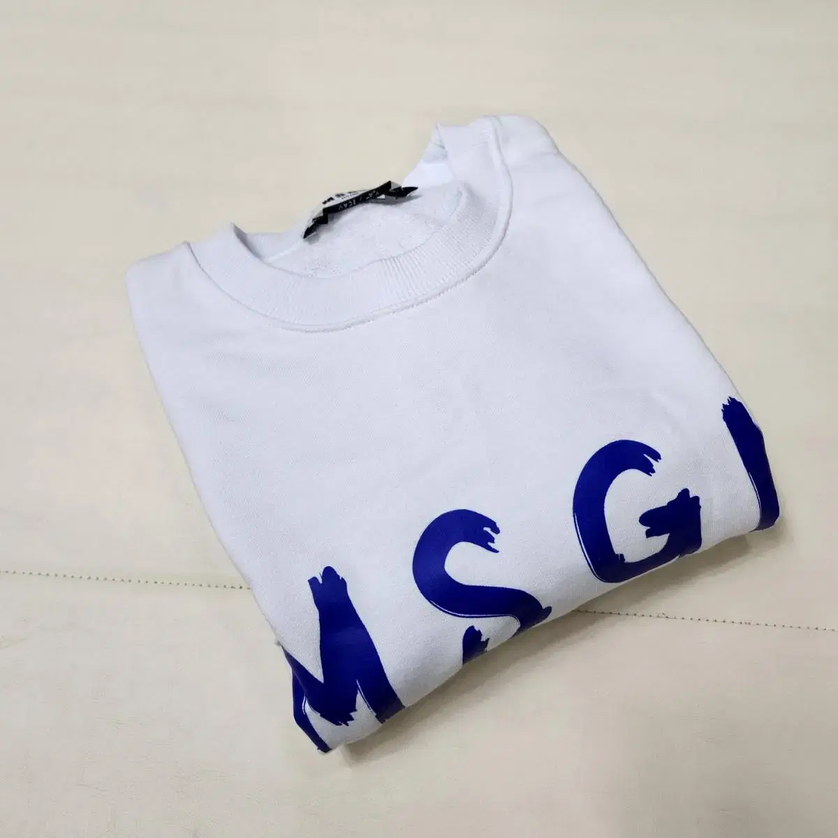 정품 엠에스지엠 MSGM 남성 맨투맨 티셔츠 100