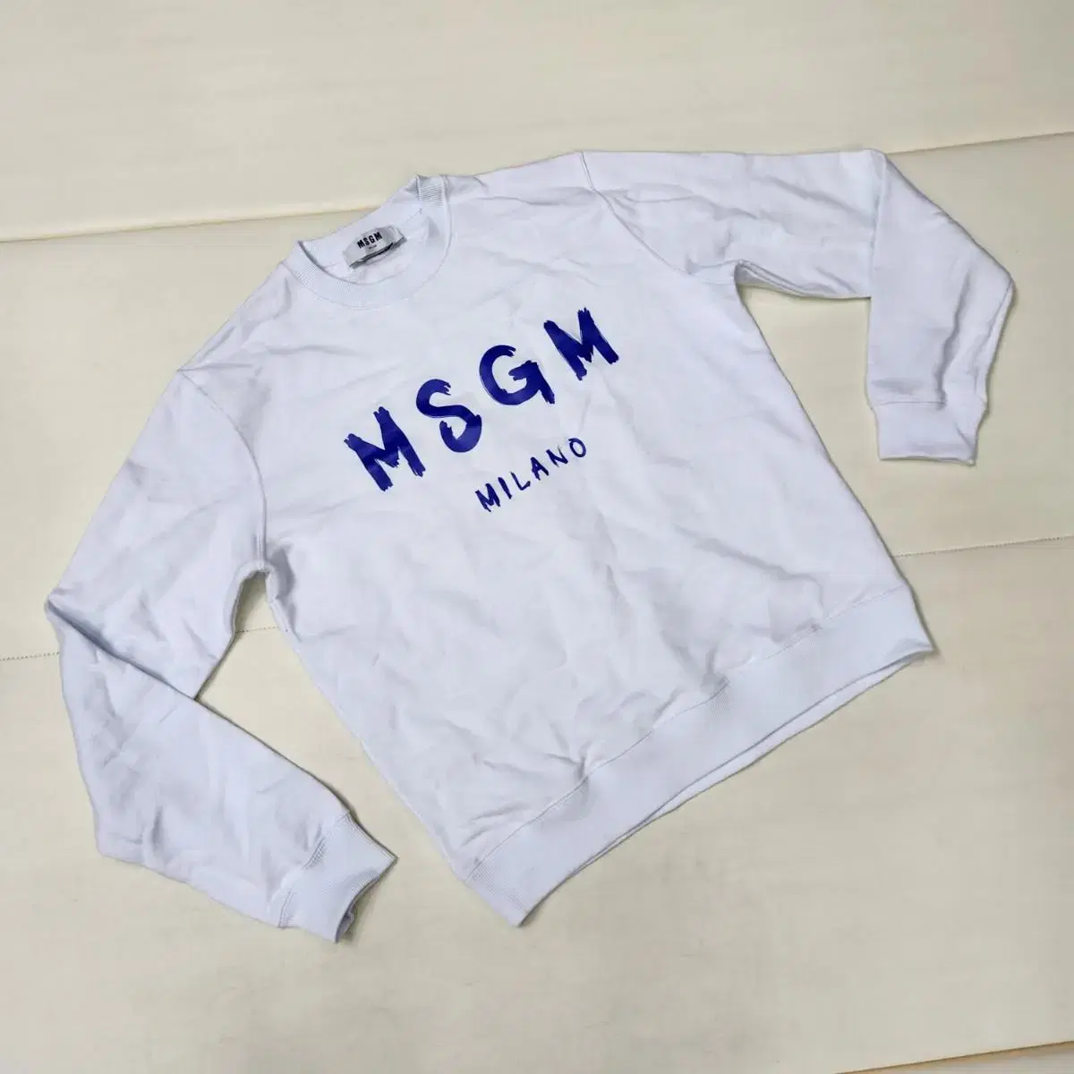 정품 엠에스지엠 MSGM 남성 맨투맨 티셔츠 100