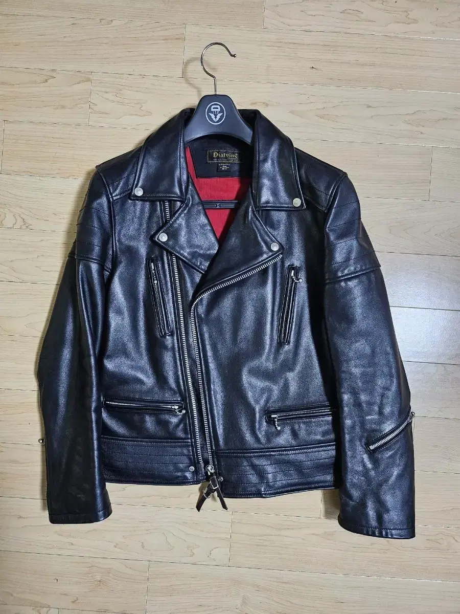 Daphne Vine Rider Jacket Leather and cowhide