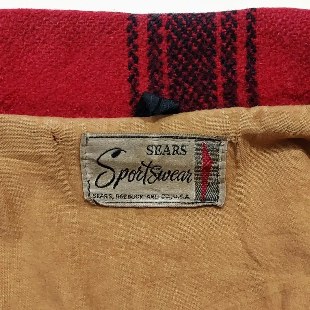 sears 시어스 60s 빈티지 매키노자켓 초어자켓 (100~105)