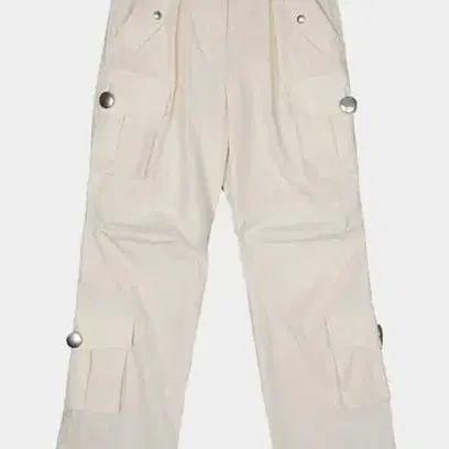 Dared(데어드) BIG BUTTON CARGO PANTS IN ECR