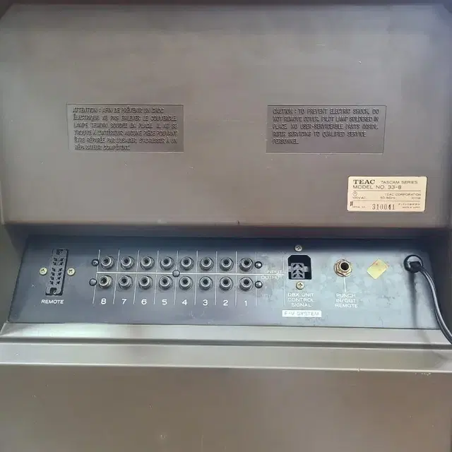 TEAC 33-8 8트랙 릴데크