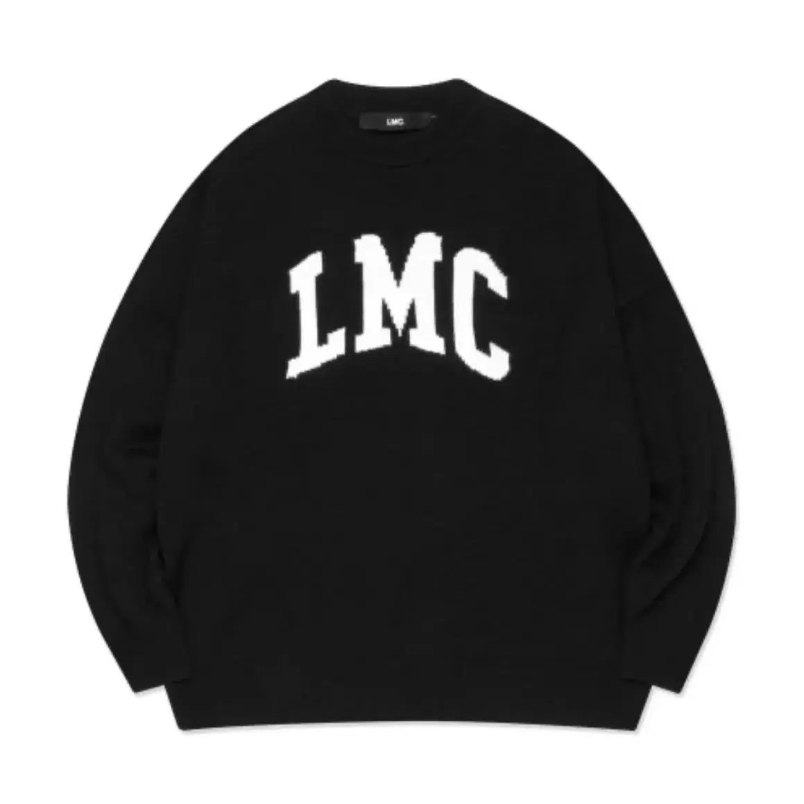 엘엠씨 아치로고 스웨터 니트 lmc ARCH KNIT SWEATER bl