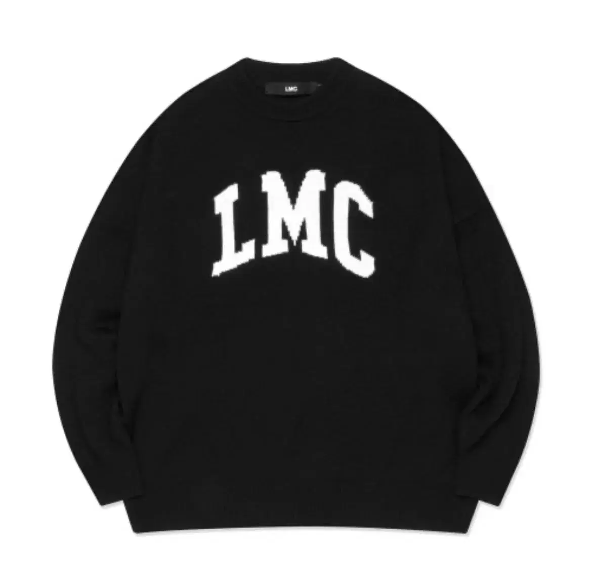 엘엠씨 아치로고 스웨터 니트 lmc ARCH KNIT SWEATER bl