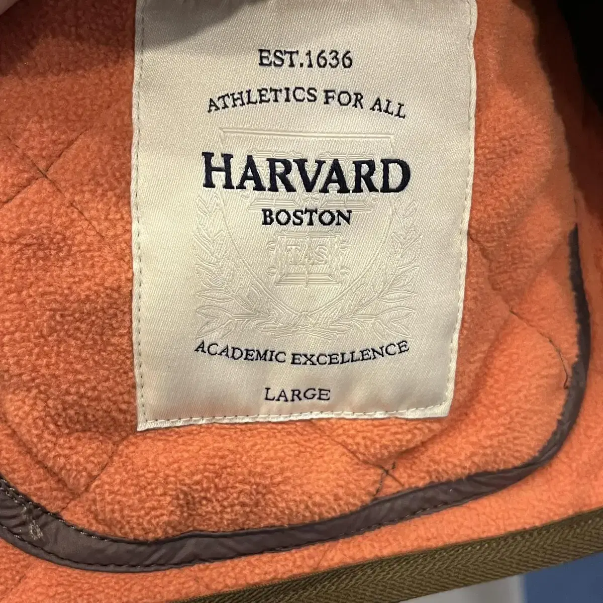 Harvard 하버드 퀄팅 자켓