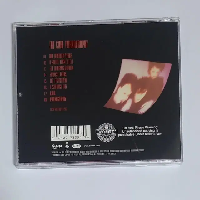 더 큐어 Pornograpy 앨범 시디 CD