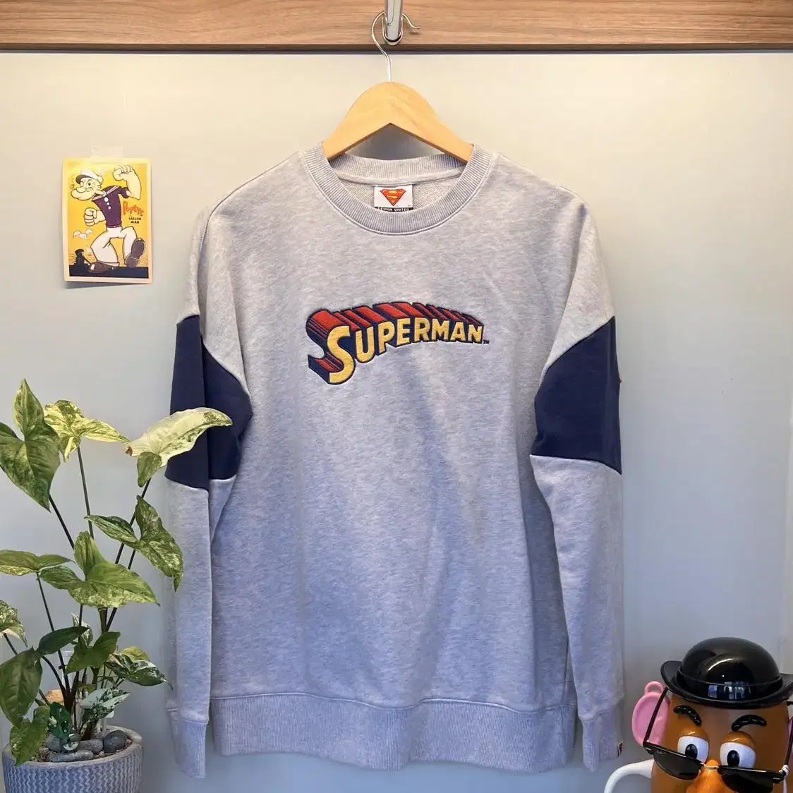 [Size105XL] Design United 슈퍼맨 맨투맨