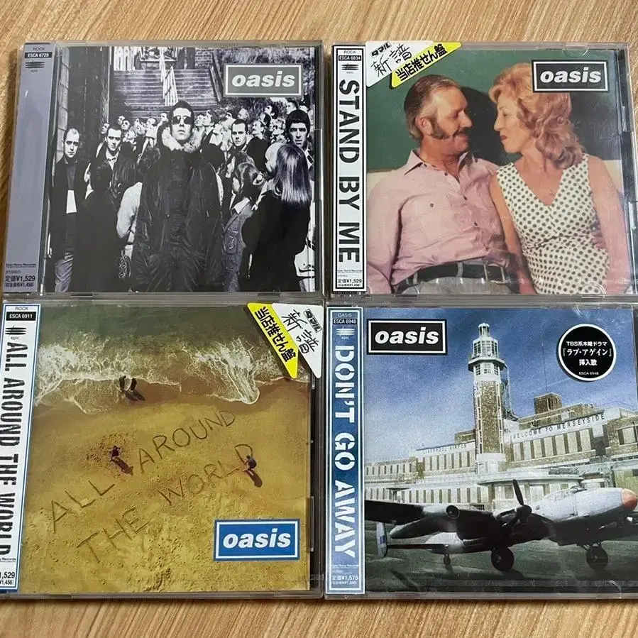 오아시스 Oasis 1집 2집 3집 일본 한정판 싱글CD 모음