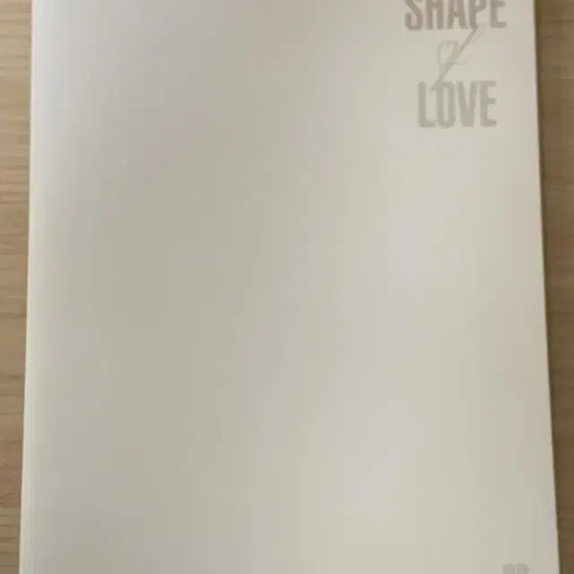 MX shape of love 앨범 판매