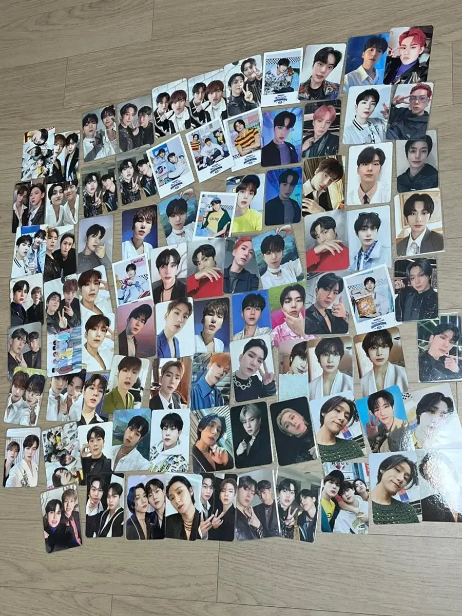 Monsta x photocard 86 sheets in bulk