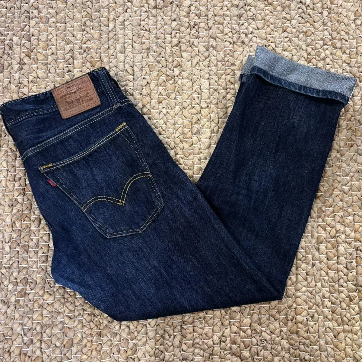 00S Levi's 504 Selvedge Jin (H3292)