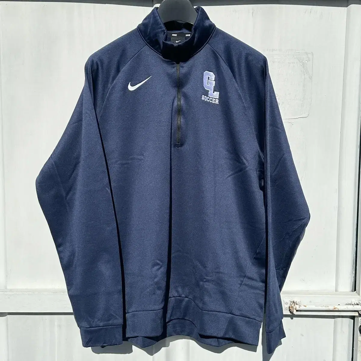 [XL] Nike Navy Vahn Zip-up T-shirt