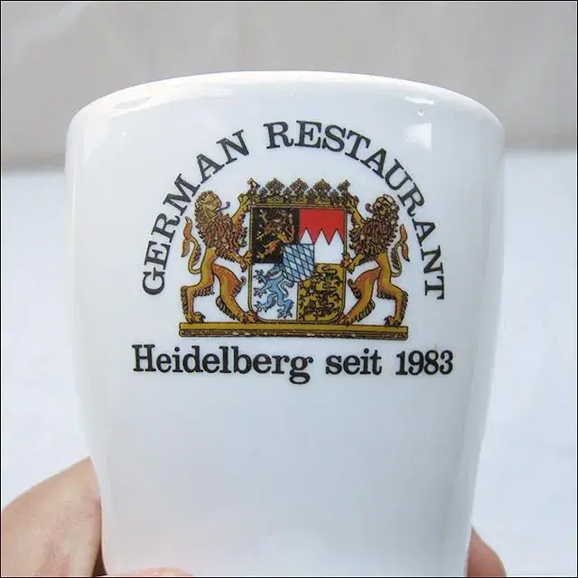 GERMAN RESTAURANT 하이델베르크 도자기 장화잔