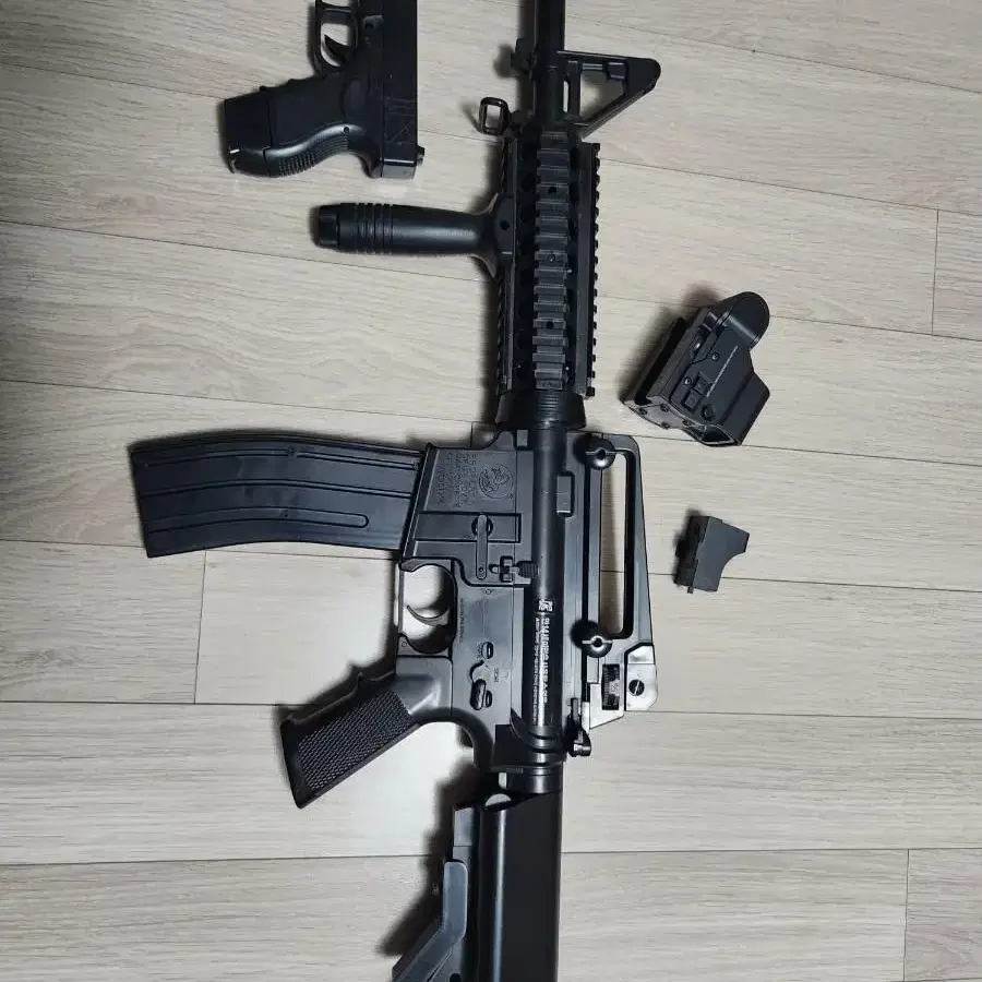 비비탄총 연발 m416  연발