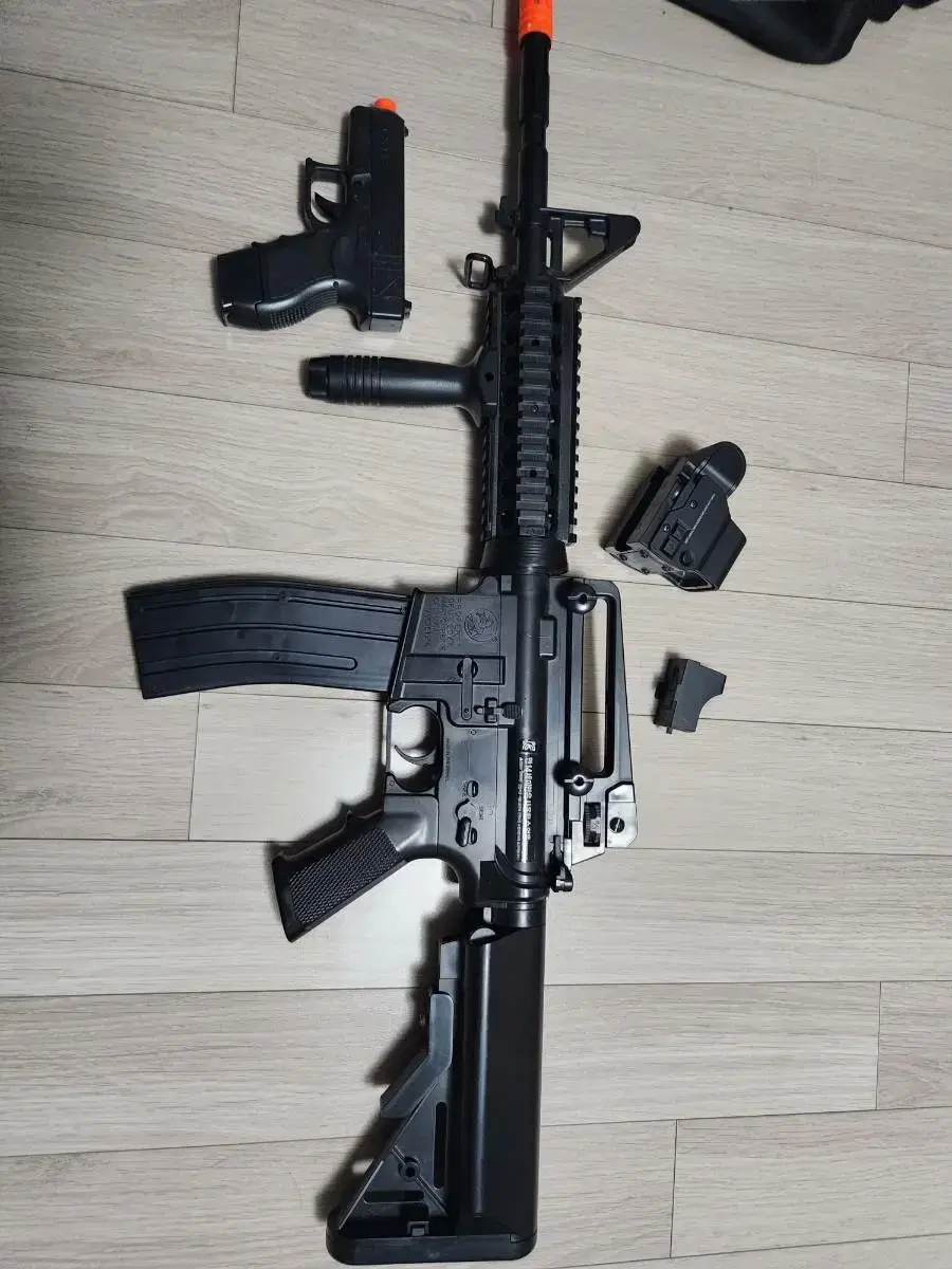 비비탄총 연발 m416  연발