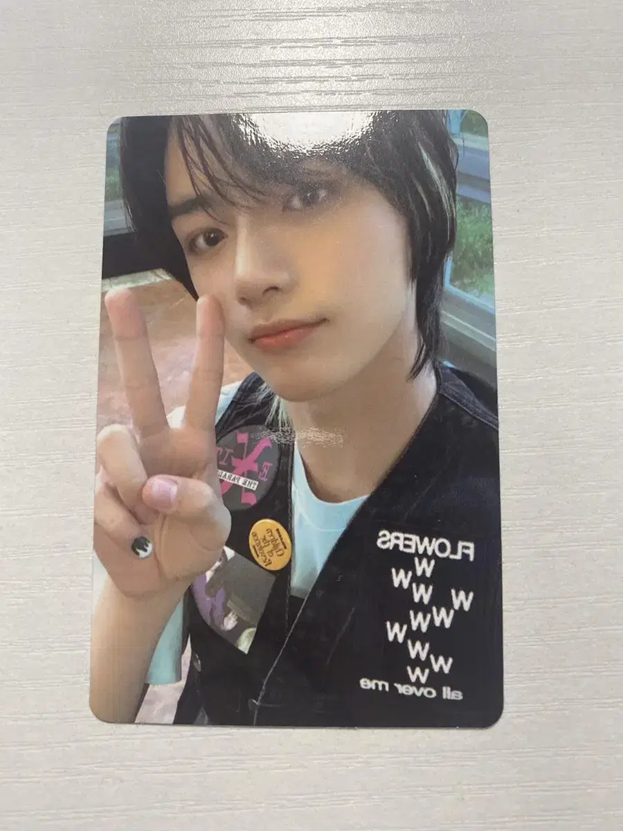 txt beomgyu paoi escape version photocard