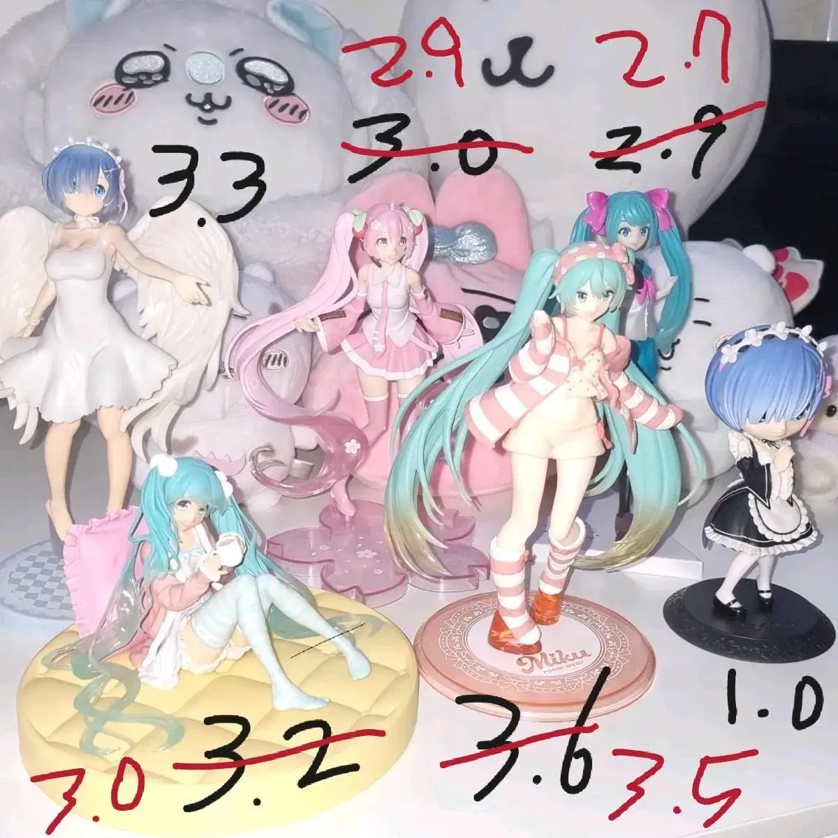 Figure Disposal Mikurem Sakura Miku Angel Rem