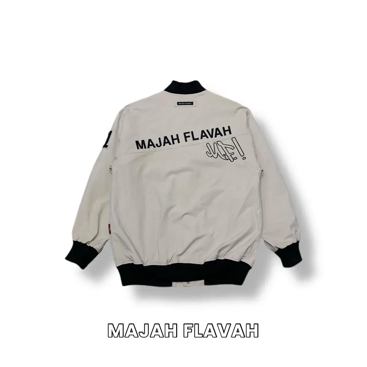 Mazaplava Old School Hip Hop Big Logo Jacket