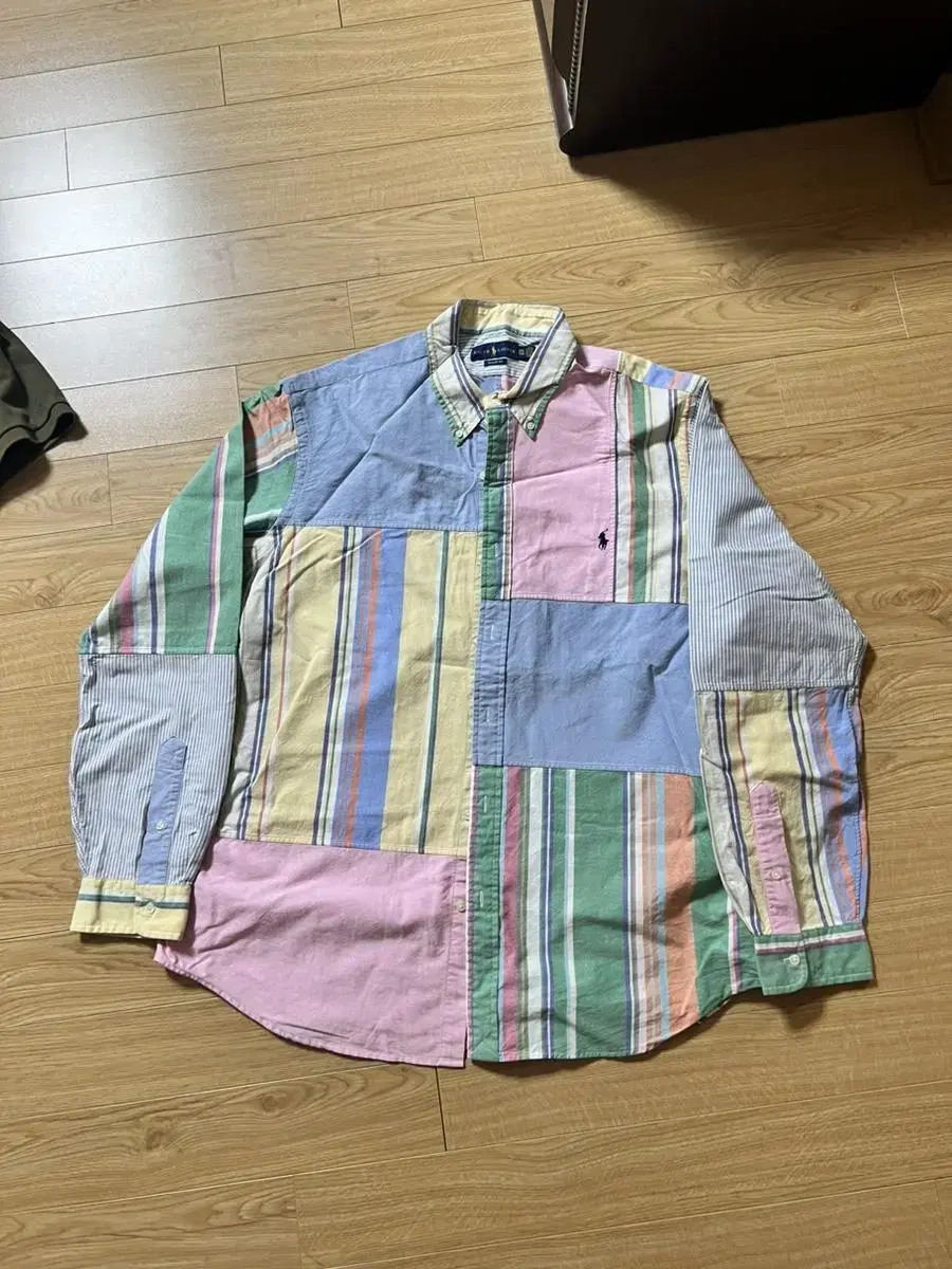 PoloPatchWorkshirt