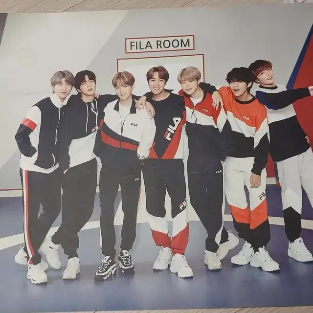 방탄소년단 포스터 2개 일괄  BTS FILA 포스터